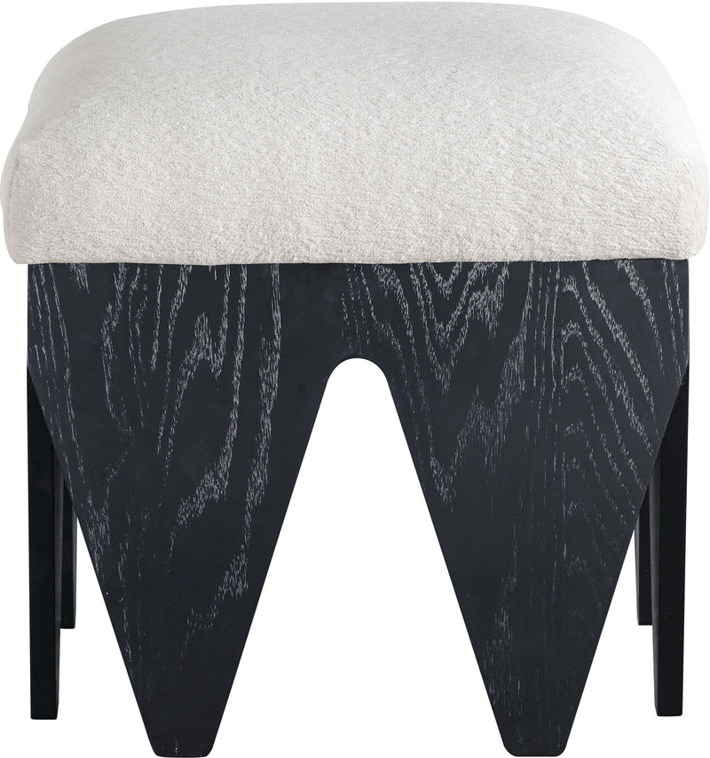Altair - Fabric Bench - Black Base