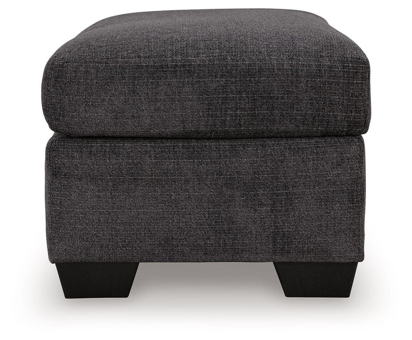 Loreo - Ottoman - Ebony