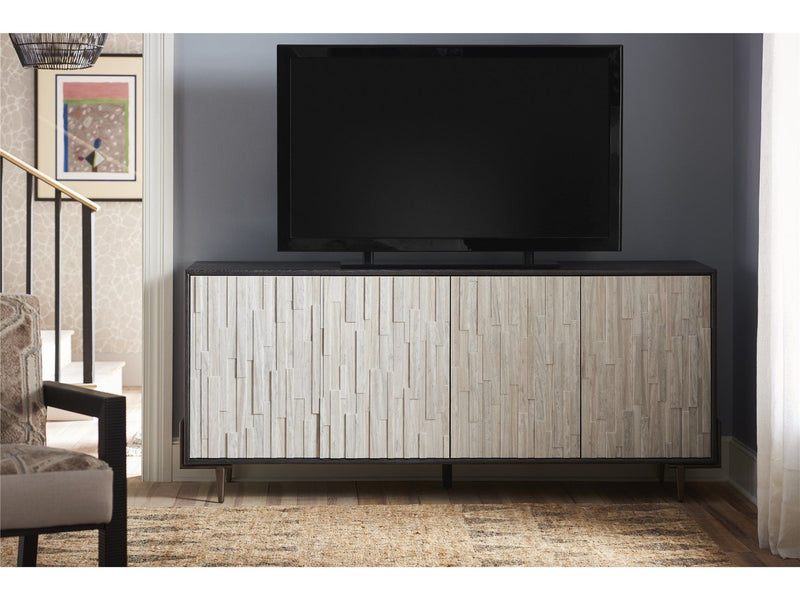 Curated Oslo Entertainment Console Dark Gray