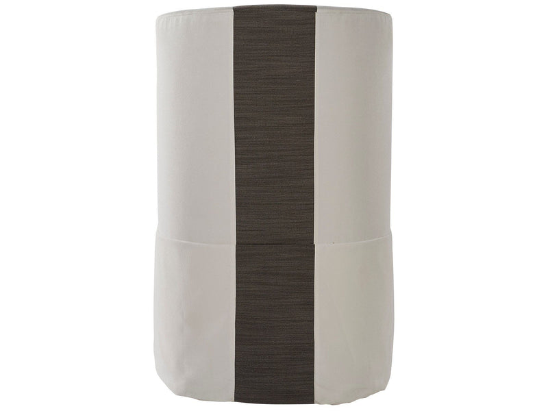 Modern Slip Cover Caster Arm Chair Pearl Silver