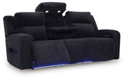 Forest Lake - Power Reclining Sofa With Adj Headrest