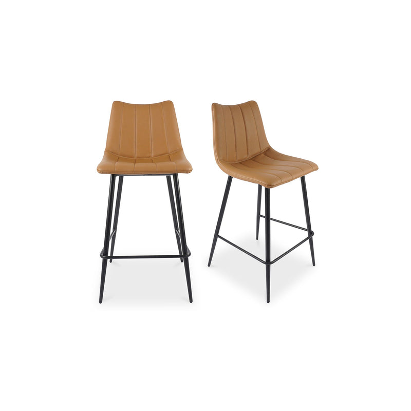Alibi - Counter Stool (Set of 2) - Tan