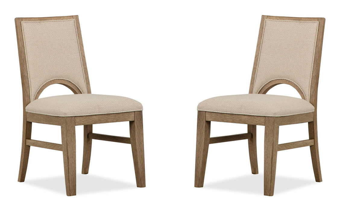 Tristan - Upholstered Side Chair (Set of 2) - Swiss Coffee