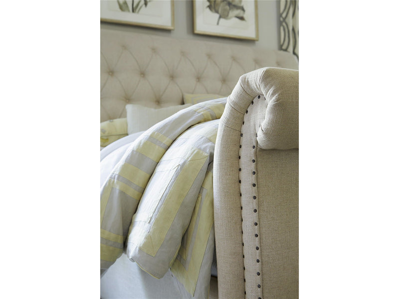 Curated The Boho Chic King Bed White