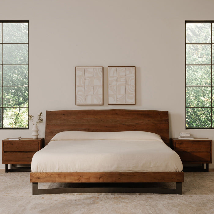 Bent - Nightstand - Smoked
