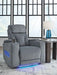 Studio Cave - Power Recliner - Steel