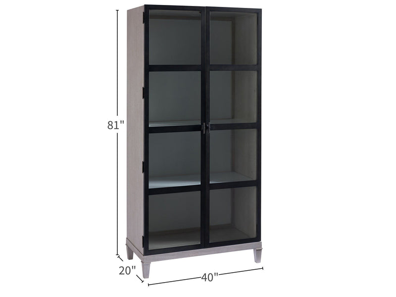 Midtown Simon Display Cabinet Black
