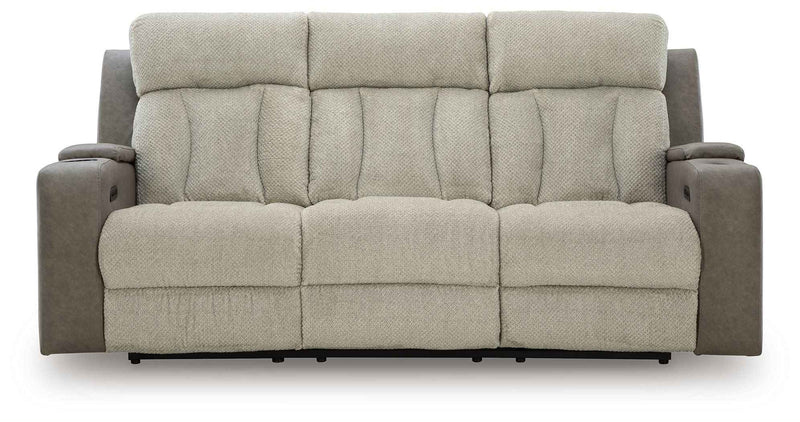 WhipLash - Power Reclining Sofa With Adj Headrest - Sisal