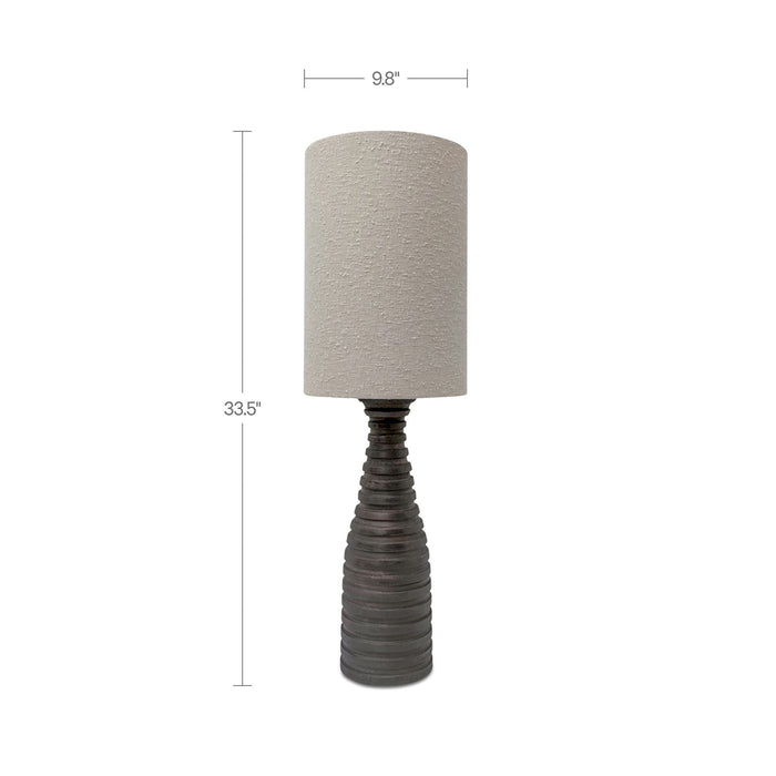 Meili - Table Lamp - Brown / Beige