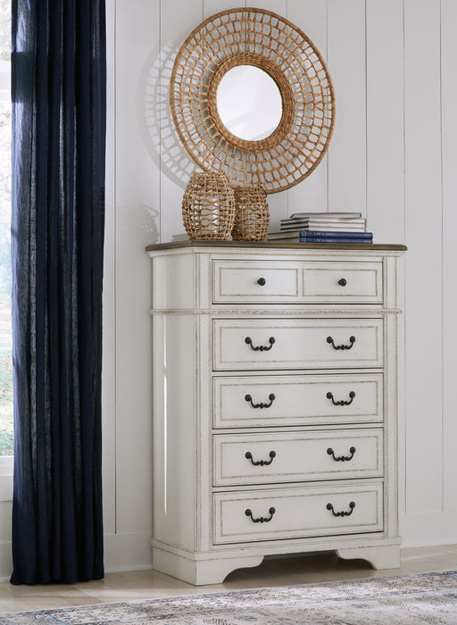 Blendon - Five Drawer Chest - Two-tone