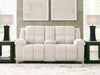 Orlen - Double Reclining Loveseat With Console - Winter
