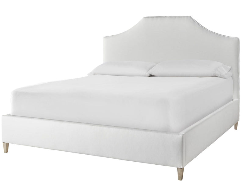 Past Forward Blythe Upholstered Bed White