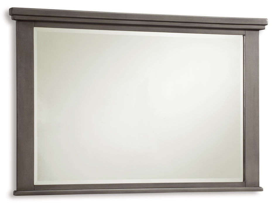 Hallanden Gray Bedroom Mirror