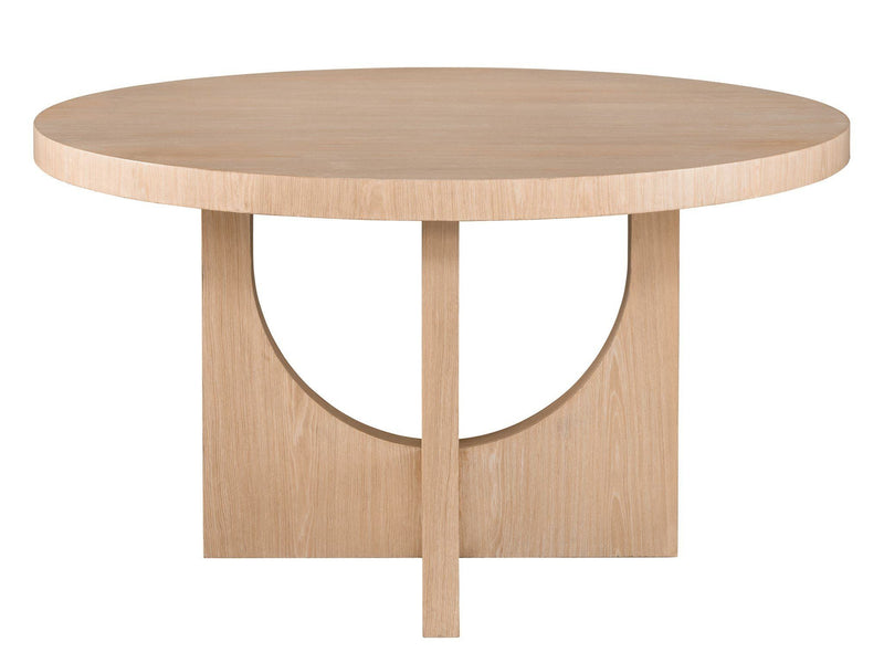 Nomad Callon Round Dining Table Light Brown
