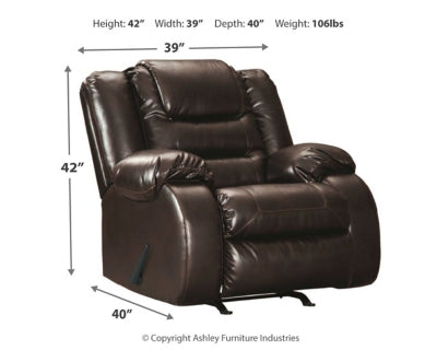 Vacherie Reclining Loveseat with Recliner