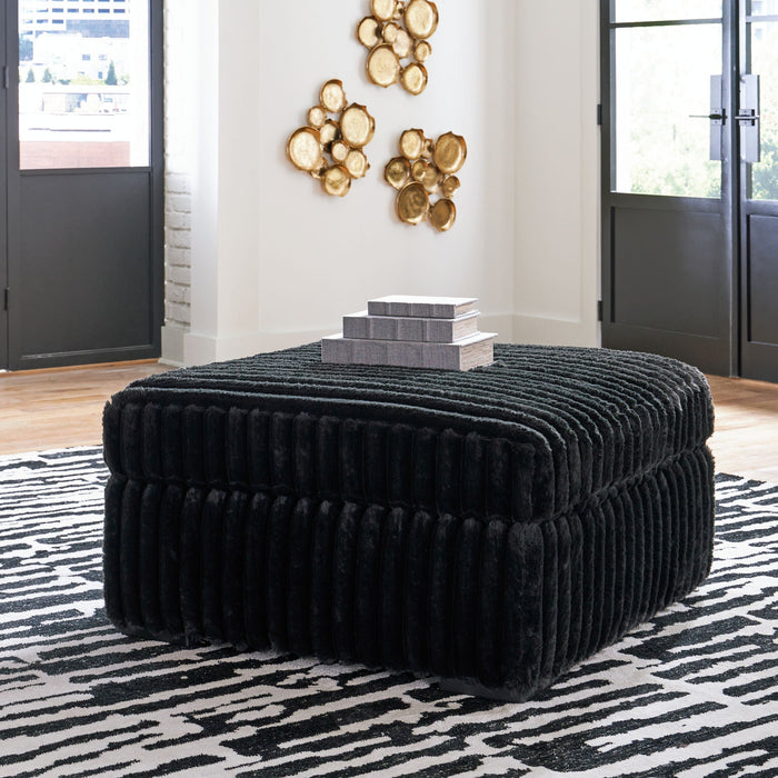Midnight-Madness - Oversized Accent Ottoman