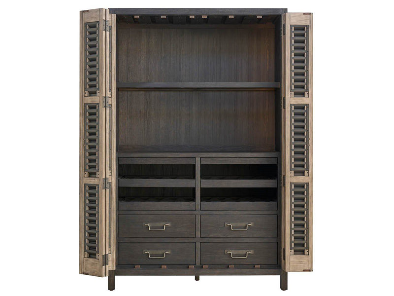 Dwell - Bar Cabinet - Dark Gray