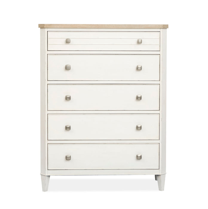 Echo Isles - Drawer Chest - Sea Pearl And Driftwood