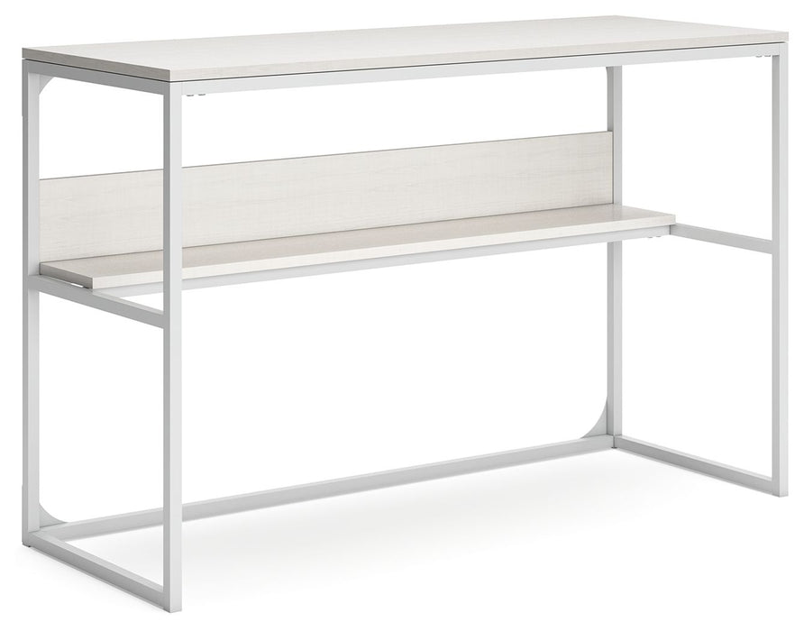 Deznee White 48" Home Office Desk