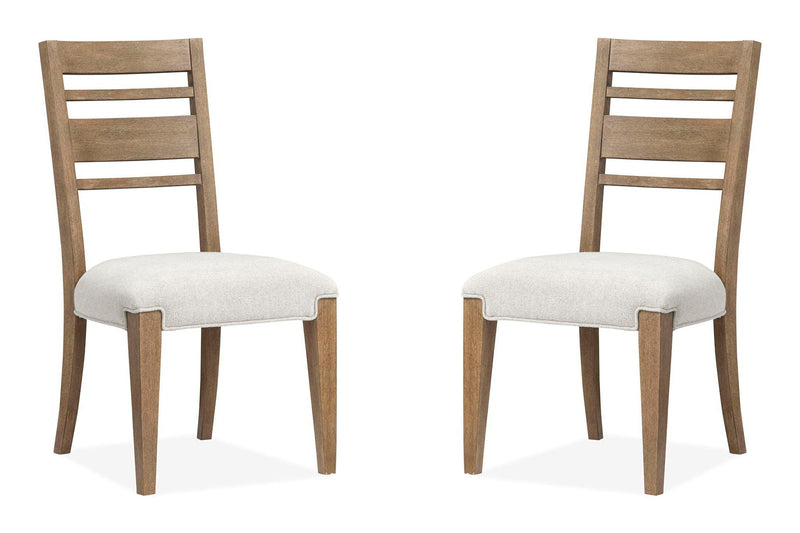 Plum Creek - Upholstered Side Chair With Wood Back (Set of 2)