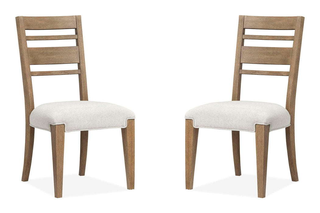 Plum Creek - Upholstered Side Chair With Wood Back (Set of 2)