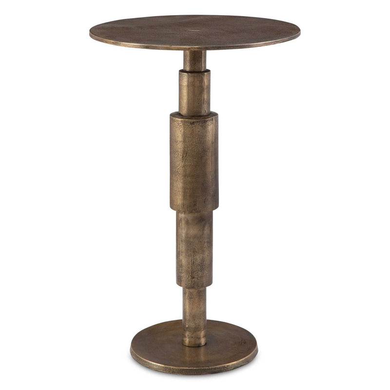 Descend - Accent Table - Gold