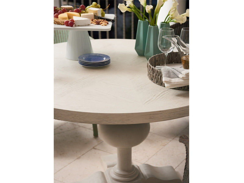 Escape Dining Table Pearl Silver