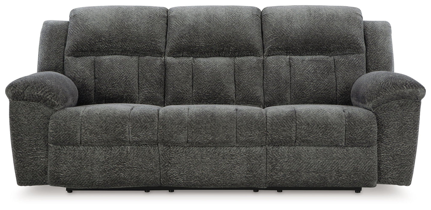 Frohn - Reclining Sofa - Fabric - Graphite