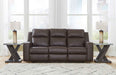 Lavenhorne - Rec Sofa W/Drop Down Table - Granite