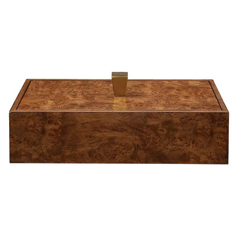 Burl Haven - Box - Dark Brown