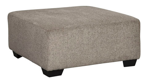 Ballinasloe Oversized Accent Ottoman Platinum - Furniture Depot (4759364108390)