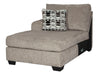 Ballinasloe 3 Piece LAF Chaise Sectional Platinum - Furniture Depot