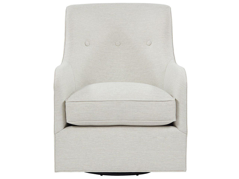 Mawyer Swivel Chair Special Order Pearl Silver