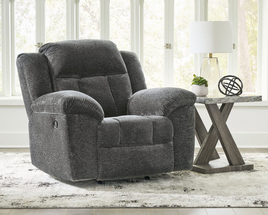 Frohn - Rocker Recliner - Fabric - Graphite
