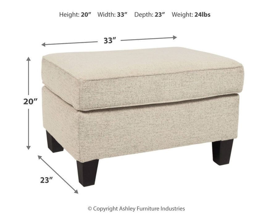 Abinger Ottoman -  Natural