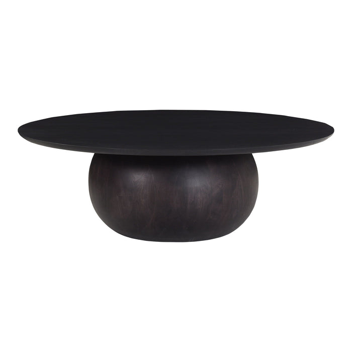 Bradbury - Large Wood Coffee Table - Blackened Acacia