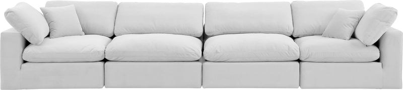 Comfy - Velvet Modular Sofa 4 Seats