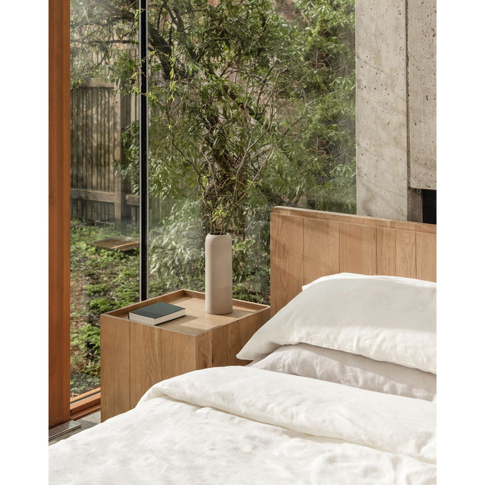 Plank - Queen Bed - Natural Oak