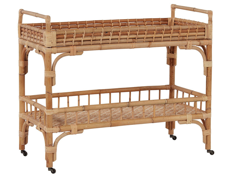 Getaway 5 O'Clock Bar Cart Light Brown