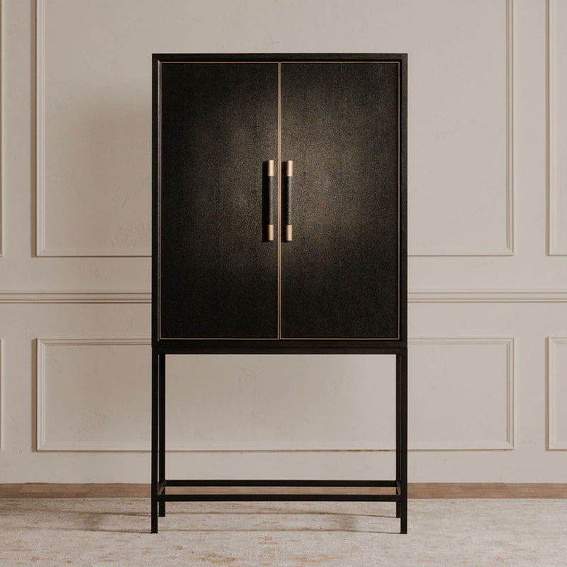 Mako - Bar Cabinet - Black