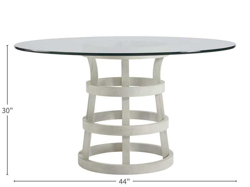 Escape 44 Dining Table Pearl Silver