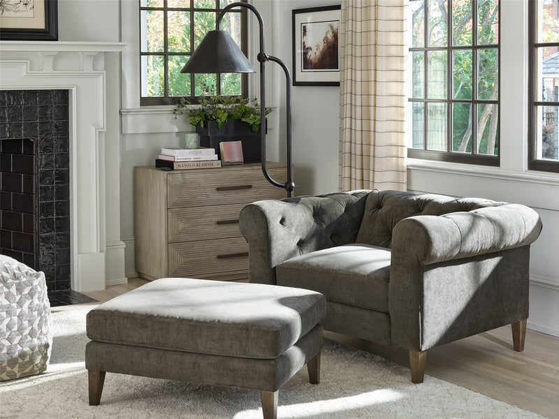 Modern Farmhouse Hugh Chair Dark Gray