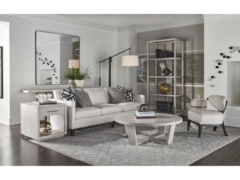 Modern Etagere Pearl Silver