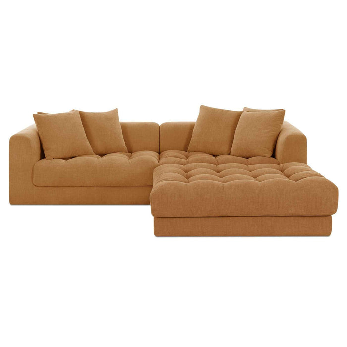 Davie - Nook Modular Sectional - Golden Yellow