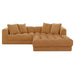 Davie - Nook Modular Sectional - Golden Yellow