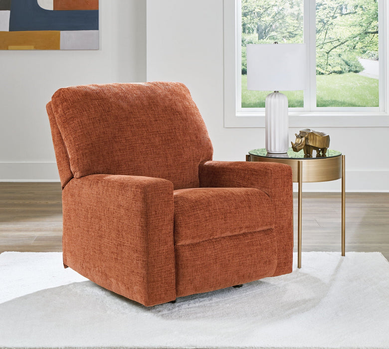 Aviemore - Rocker Recliner - Fabric - Spice