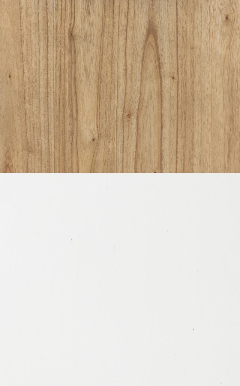 XXX's And OOO's - Complete Round Dining Table - Two Tone