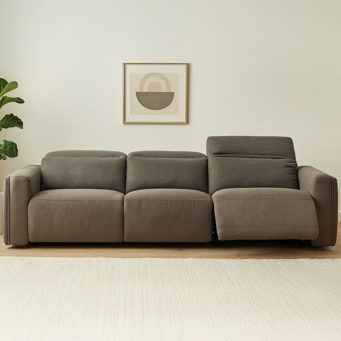 Wilder - Power Recliner Sofa - Soft Taupe