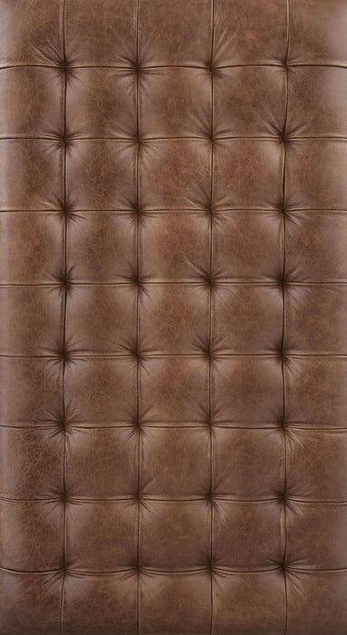 Junsor - Cocktail Ottoman - Brown / Black