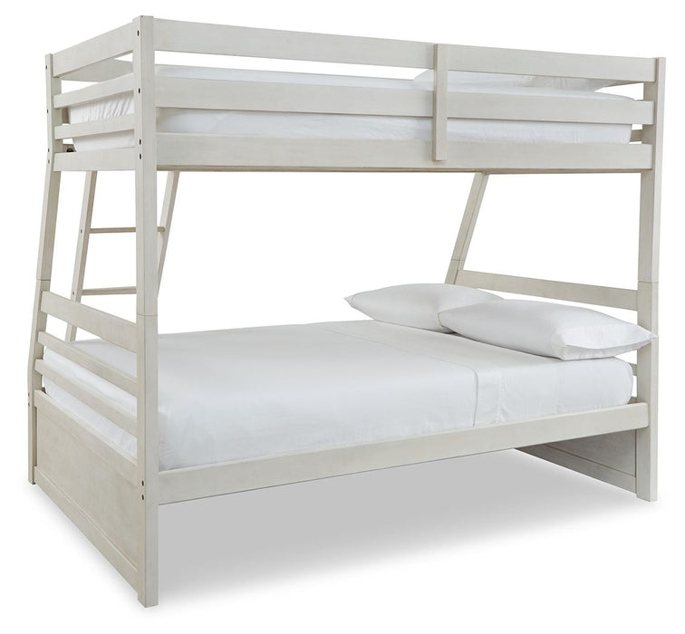 Robbinsdale Antique White Twin Over Full Bunk Bed